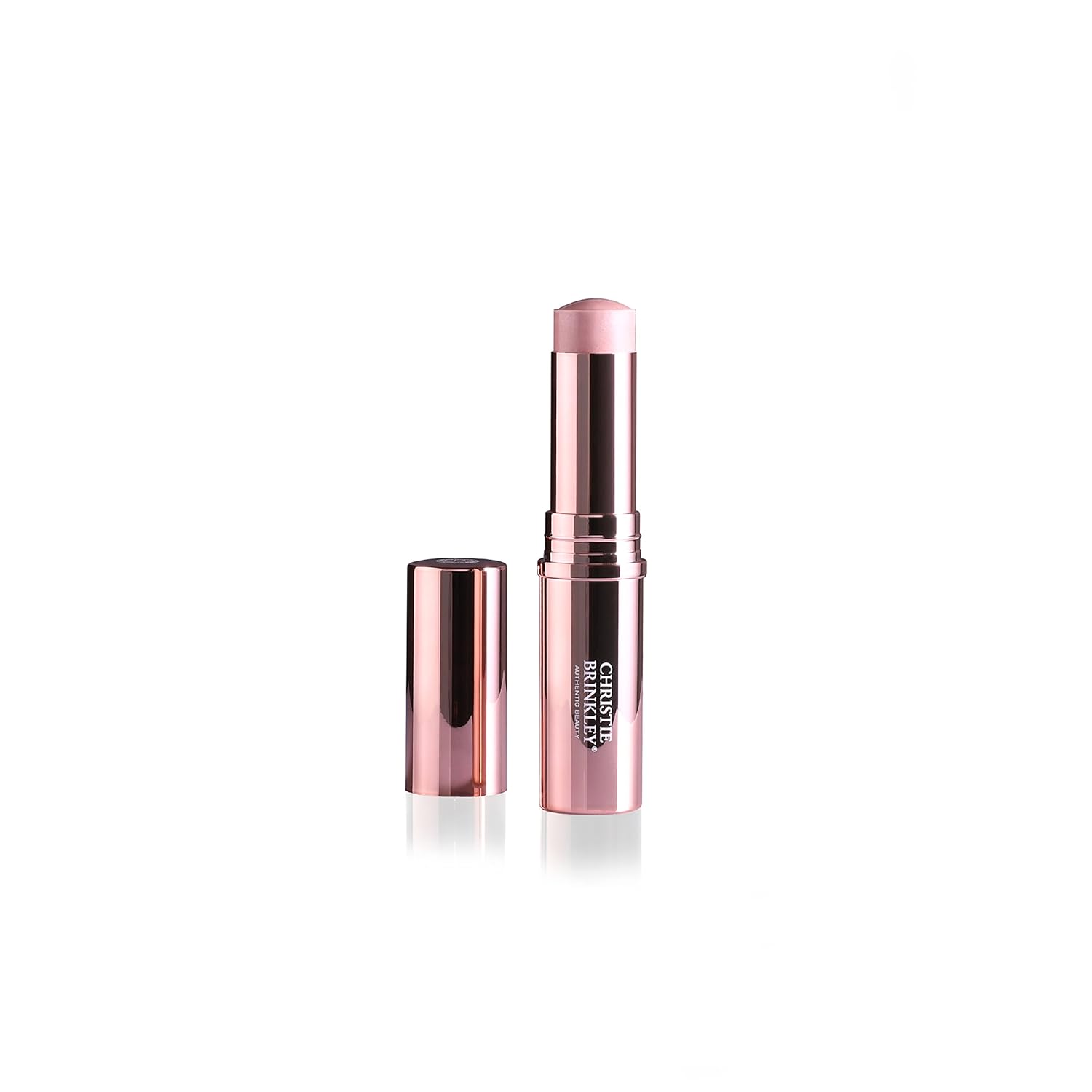 Christie Brinkley Authentic Beauty Strobe Show Natural Glow Stick Highlighter, 0.3 oz