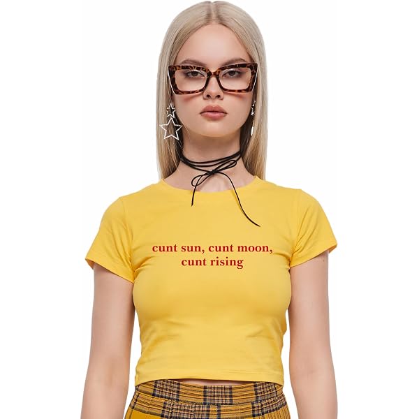 CHERRYKITTEN Y2K Oversized Graphic Tee For Women | Vintage Acid Wash Short Sleeve T-Shirt, Streetwear Unisex Tops - View #5