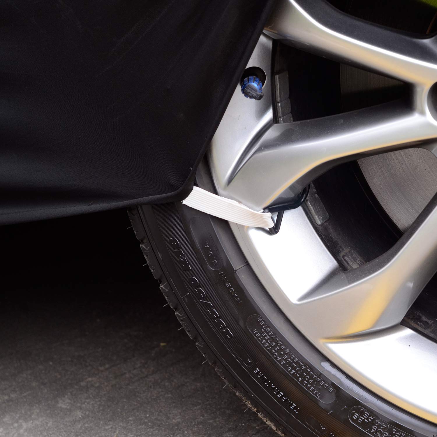 Covers Black Car Show WinPower Indoor Sports Car Cover Velvet Stretch