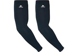 AetherGear Arm Sleeve (1 Pair) - Compression Cover Arm Sleeves Men and Women for Sports, Outdoors, UV Protection