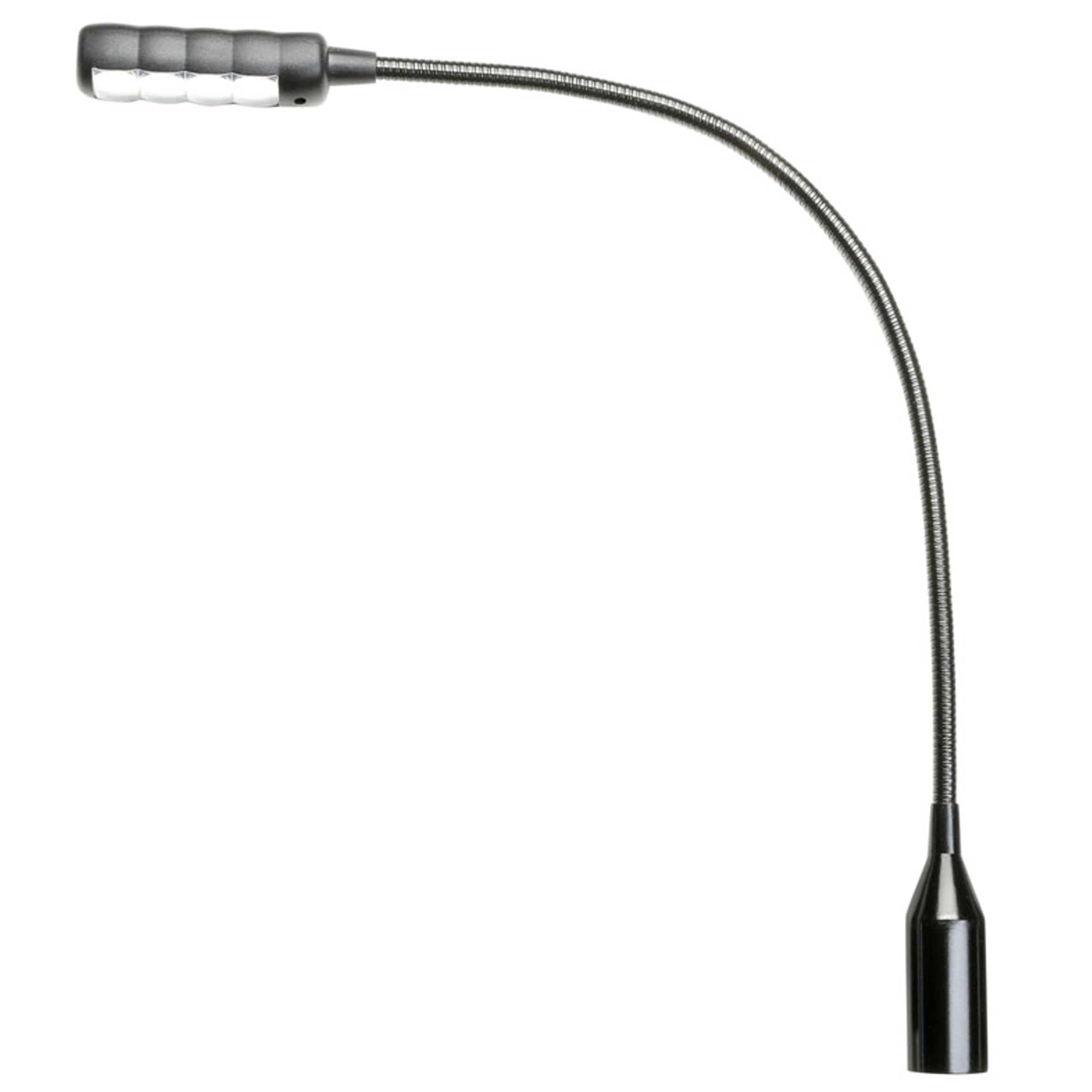 Adam Hall Stands SLED 1 ULTRA XLR 4-4-pin XLR Gooseneck Light with 4 COB LEDs