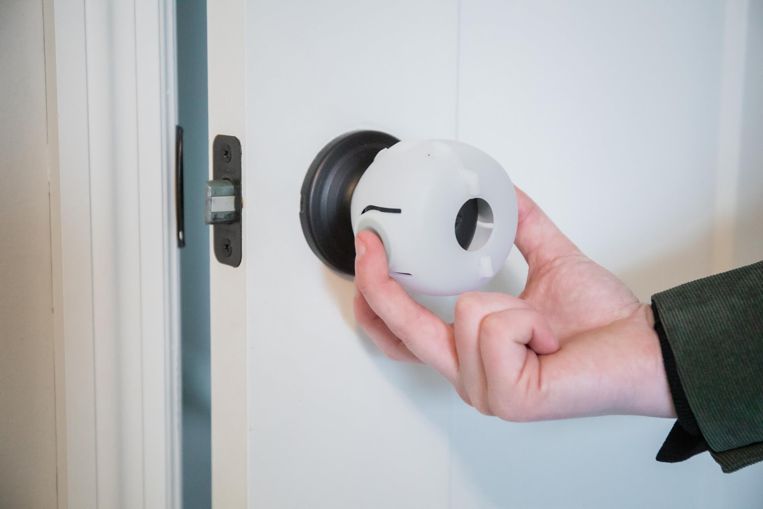 Home Safety Doorknob Covers 3pk, Baby-proofing Essential, Award-Winning Brand