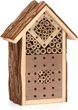 CKB LTD Small Natural Wood Bark Insect Bug Hotel for Bees & Ladybirds view 5