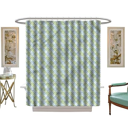 Amazon Com Hobeauty Home Clear Shower Curtain Hooks Aqua