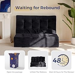 MAXYOYO Tri-Fold Mattress, 6 Inch Tufted Folding