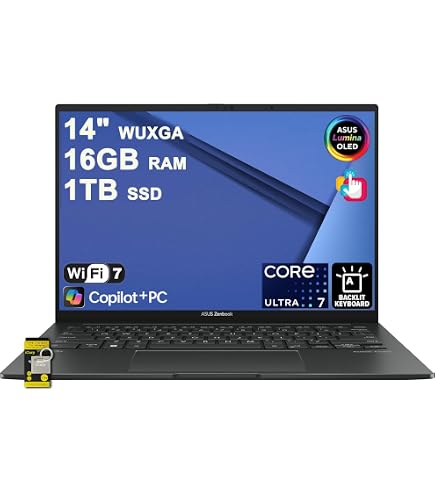 Amazon.com: ASUS Zenbook 14 OLED 2025 Laptop, 16-Core Intel Core