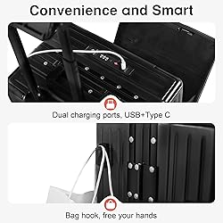 VentureVault Carry On Luggage 22x14x9 Airline