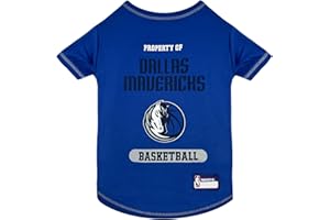 Pets First Cute Dog T-Shirt, X-Large - NBA Dallas Mavericks Dog & Cat Shirt with Basketball Team Logo. Comfortable & Fashionable Yet Durable Pet Outfit