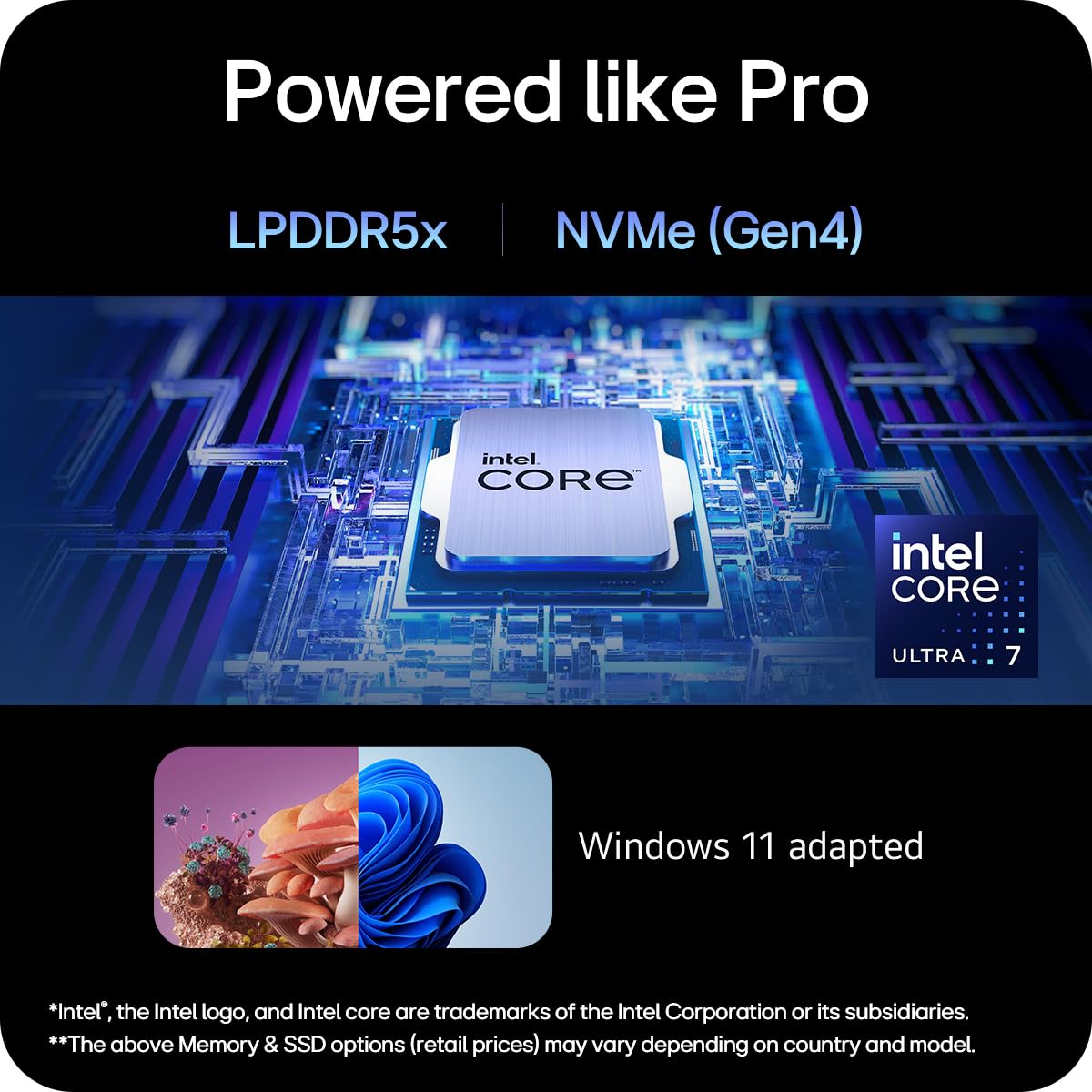 LG gram Pro 2in1 2024 16T90SP - 16 Inch 2.5K IPS Touchscreen 144Hz VRR, Ultra-Lightweight 2-in-1 Laptop, Intel Core Ultra 7 155H, 16GB RAM, 1TB SSD, Windows 11 Home, Stylus Pen, Black