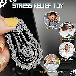 Cool Sprockets Fidget Bike Chain Hand Roller for