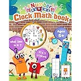 number clock 10 math blocks book: Learn and practice telling time | Hour, Half Hour, Quarter Hour, Lots of fun activities with Clock to practice.