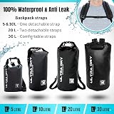 Ultra Dry Adventurer Premium 20L Waterproof Bag with Phone Case & Adjustable view 2