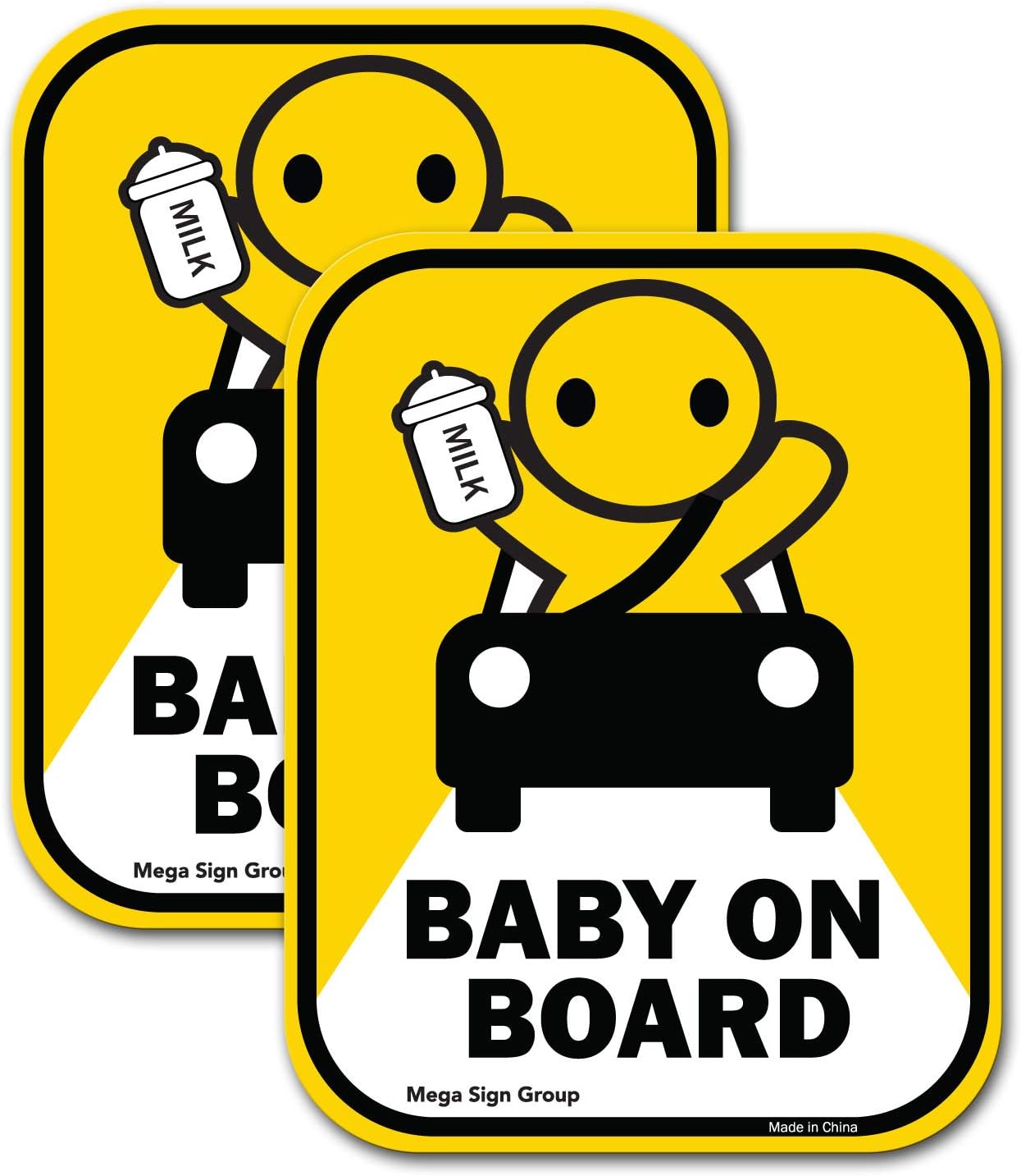 cute baby on board sign