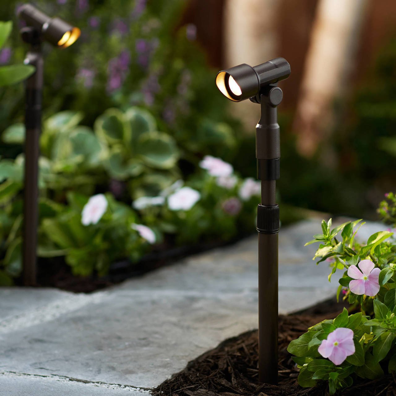 Better Homes & Gardens LED Quick Fit Telescoping Spotlight Metal