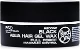 Redone Redone Black Aqua Hair Wax for Men Ultra Strong Hold 150 ml view 6