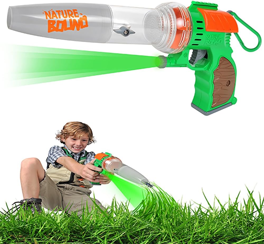 Nature Bound Bug Catcher Vacuum with Light Up Critter Habitat Case for Backyard Exploration - Complete Kit for Kids Includes Vacuum and Cage: Toys & Games