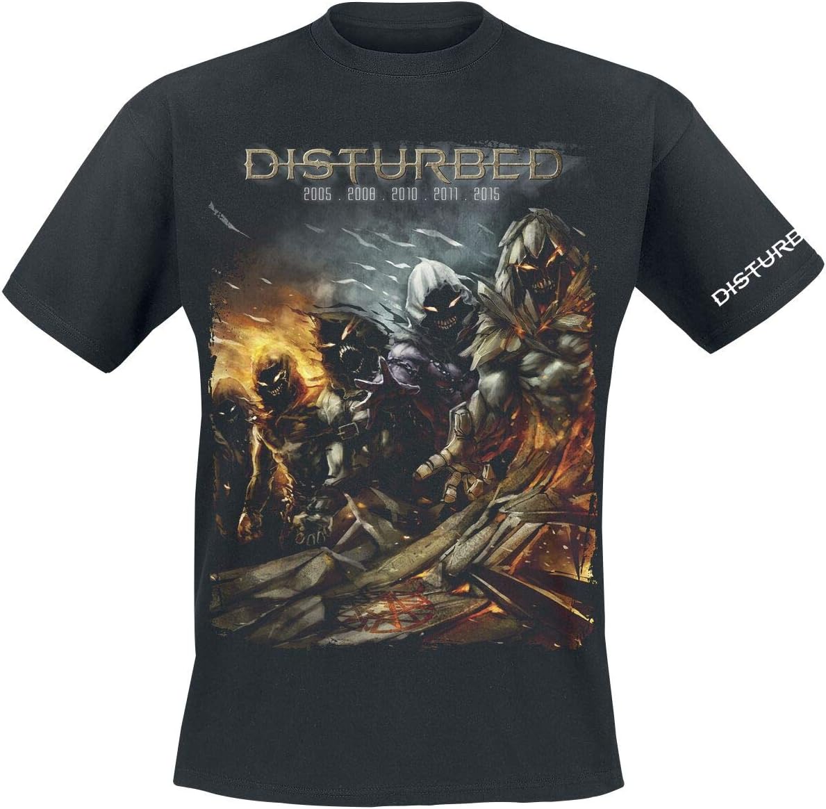 Disturbed Evolution - The Guy Men T-Shirt Black, Regular