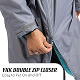 Osprey Changing Robe Kids Adults Waterproof Hooded Grey XS Unisex view 6