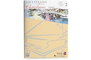 Adult Piano Adventures: Christmas - Book 2 | Piano Sheet Music with Holiday Songs for Intermediate Players | Festive Piano Songbook with Online Audio | Faber Piano Method Book with Christmas Carols
