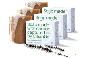 CLEANO2 | Natural Vegan Body Soap Bars | Clean Ingredients | Handmade & Cold Processed | Silky Smooth Cruelty Free Soap Body 