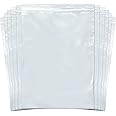 SNL Quality Zipper Locking Reclosable Clear Disposable Plastic Bags, Strong | 9" X 12" - 2 MIL - 100 Bags