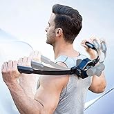 GREENTEC Massage Gun Holder for Hard to Reach Areas. Relieve Muscle Pain in Shoulders, Upper Back, Lower Back, Legs. Compatible with Most Massage Guns. Unlock Full Body, Deep Tissue Relief