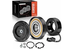A-Premium Air Conditioner AC Compressor Clutch Kit Compatible with Kia Sorento 2007-2009, Sedona 2006-2009 & Hyundai Entourag