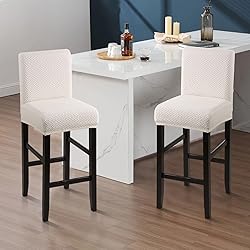 YISUN Waterproof Bar Stool Covers, Stretch Pub