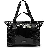 FHELAD Laptop Tote Bag for Women, Work Shoulder Handbag with 15.6" Laptop and Multi Pockets Office Bag for Travel Nurse | Waterproof Sandproof, Outside Snap Pocket, Zipper is Smooth, Luggage Strap