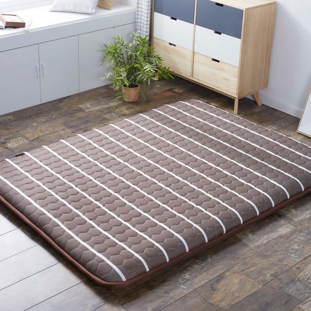 hxxxy Tatami floor mat,Traditional japanese futon Japanese bed Queen-king Dorm Thin Mattress topper Washable-G 150x200cm(59x79inch)