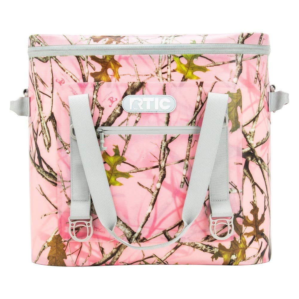 rtic pink soft cooler