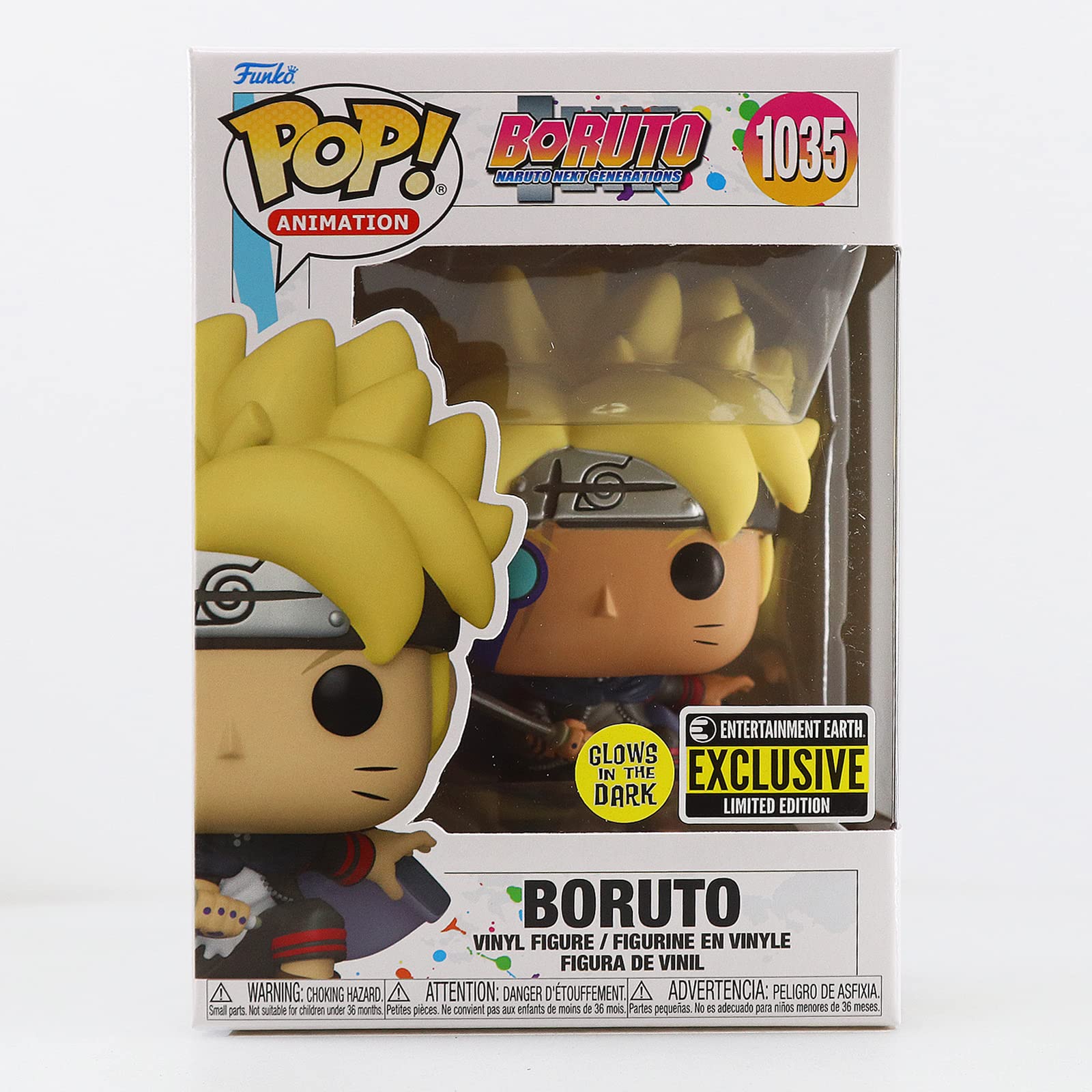 Boruto: Naruto Next Generations Figurine POP! Animation Vinyl Boruto (Glow-in-the-Dark) 9 cm