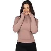 Yogalicious Womens Lux Crosstrain Everyday Half Zip Jacket with Thumbholes