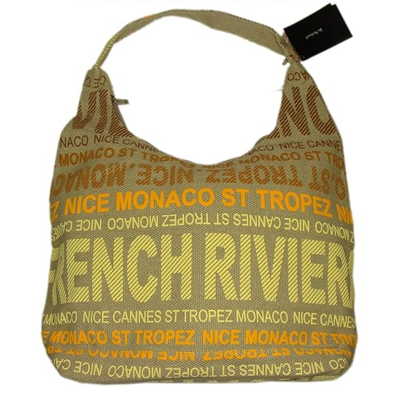 Robin Ruth French Riviera Robin Ruth 'City' Bag Color Beige