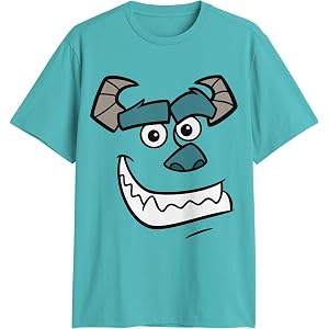 Disney Pixar Monsters Inc. Sulley Big Face Cosplay T-Shirt