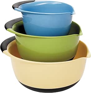 OXO Good Grips 3-Piece Mixing Bowl Set - Assorted Colors