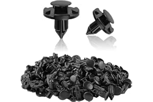 MOTOALL Nylon Fender Trim Panel Bumper Shield Retainer Fastener Rivet Push-Type Clips for 8mm Hole Nissan Infiniti 01553-0932