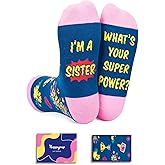 HAPPYPOP Mothers Day Gifts Socks - Gifts for Aunt Sister Mom Grandma, American Flag Socks
