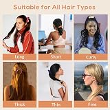 Lolalet Cotton Scrunchies Elastic Hair Bands 6 Pack Ponytail Holders Women Girls view 3