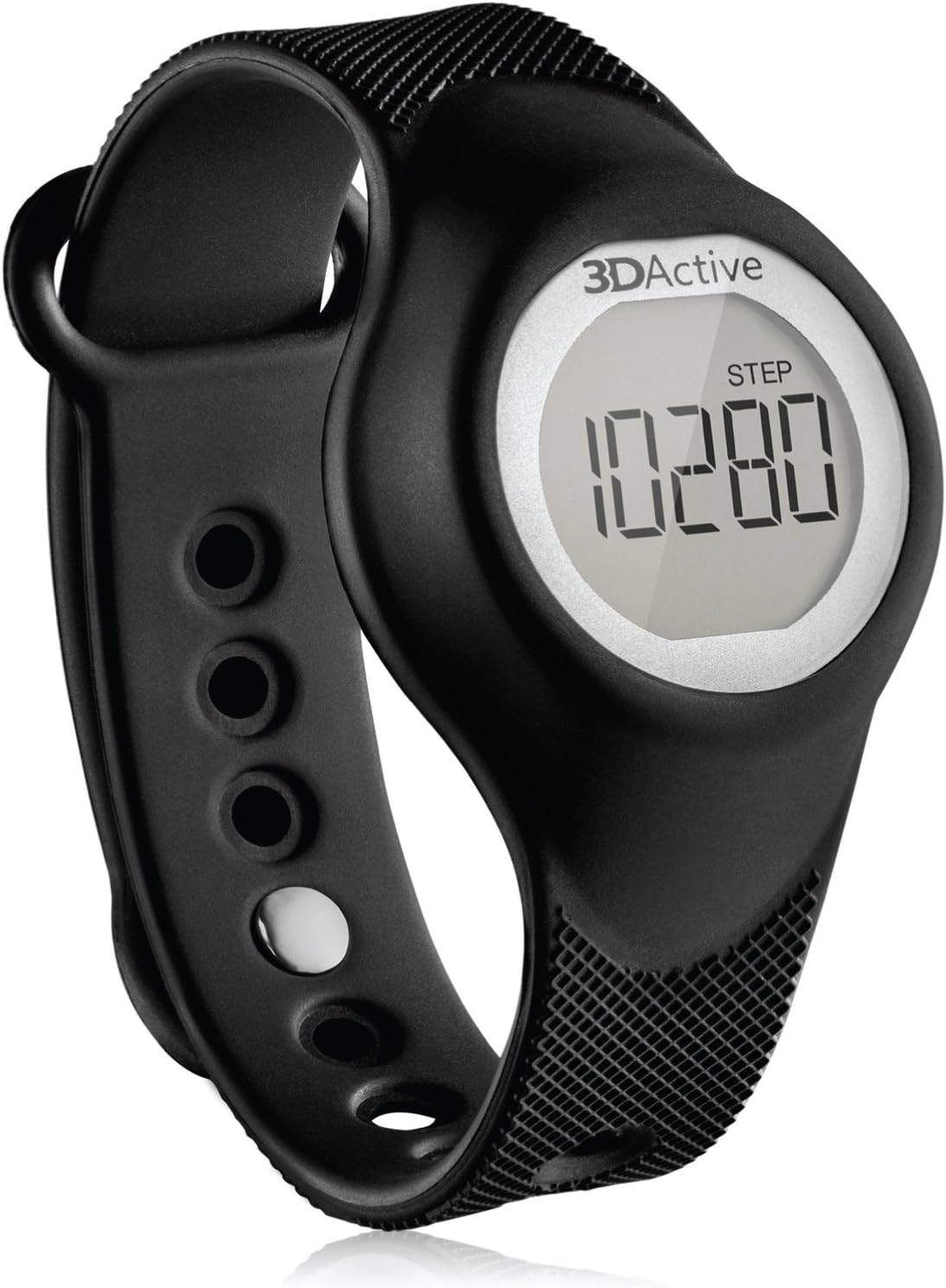 3DActive NonBluetooth 3D Pedometer Wristband Watch (PW300) with
