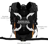 Ultra Dry Adventurer Premium 35L Waterproof Dry Bag Backpack Black view 4