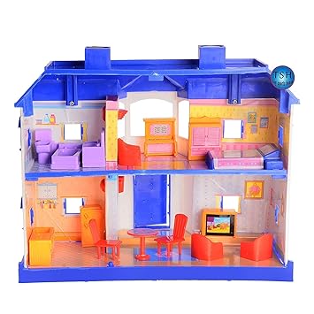 EVAN My Country Doll House with Furniture Playset- Set for Kids