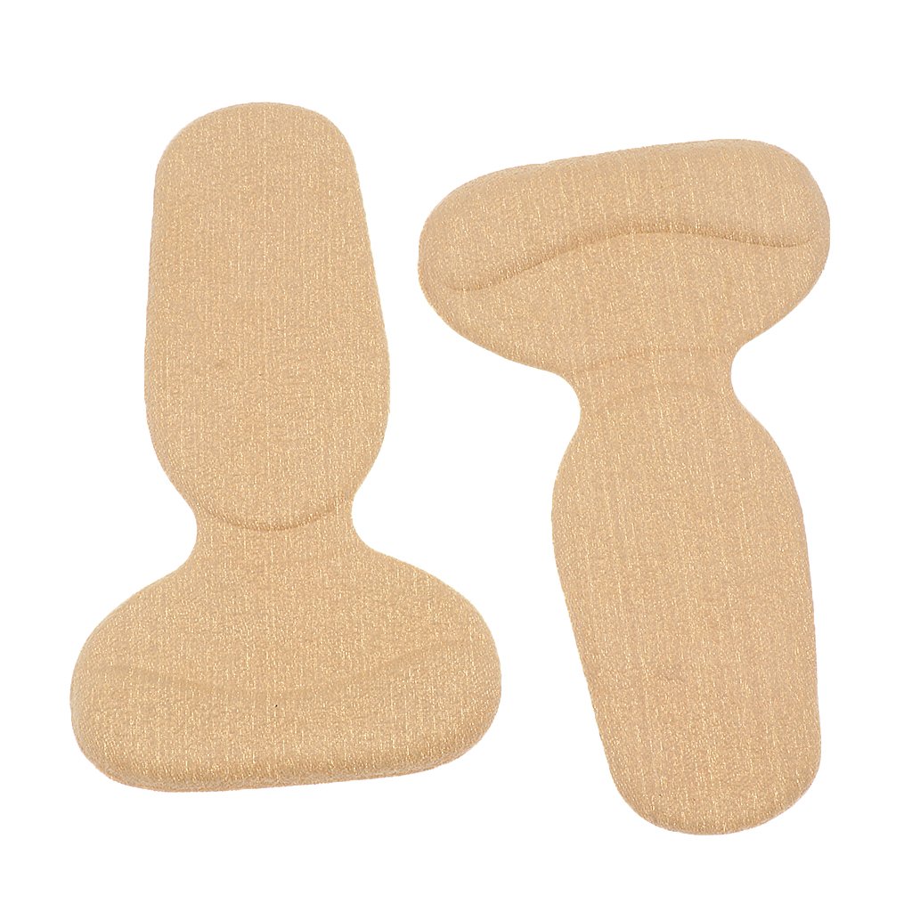 magideal durable t-shape heel cushion high heel shoes insole pads