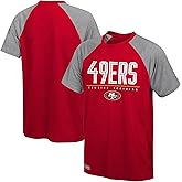 NFL Kids Youth 8-20 Unleashed Color Block Team Color Performance Primary Logo Short Sleeve T-Shirt