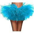 Simplicity Women's Classic 5 Layered Tulle Tutu Skirt