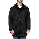 DOCKERS Men's Faux Shearling Rancher Coat