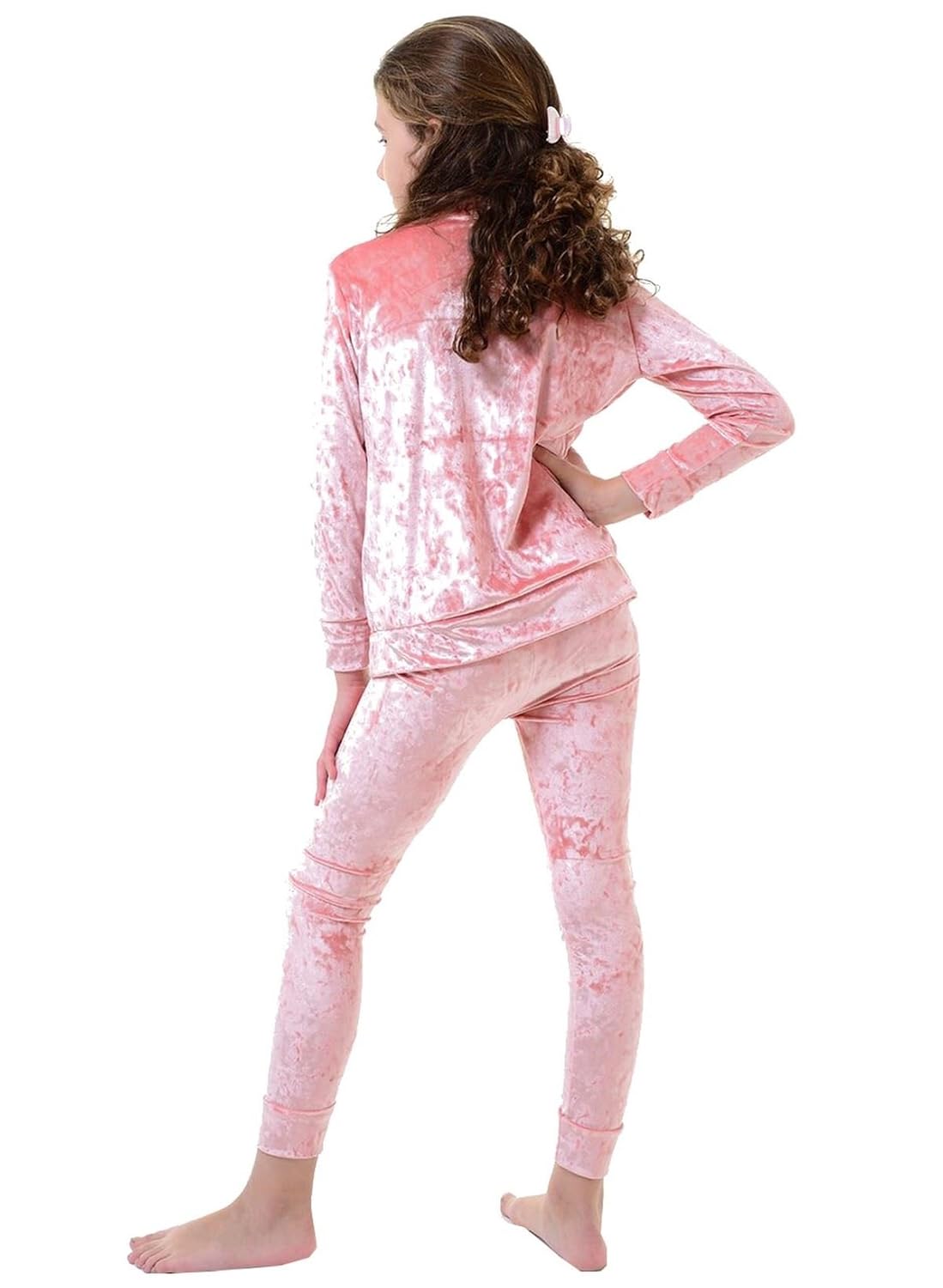 plus size crushed velvet tracksuit