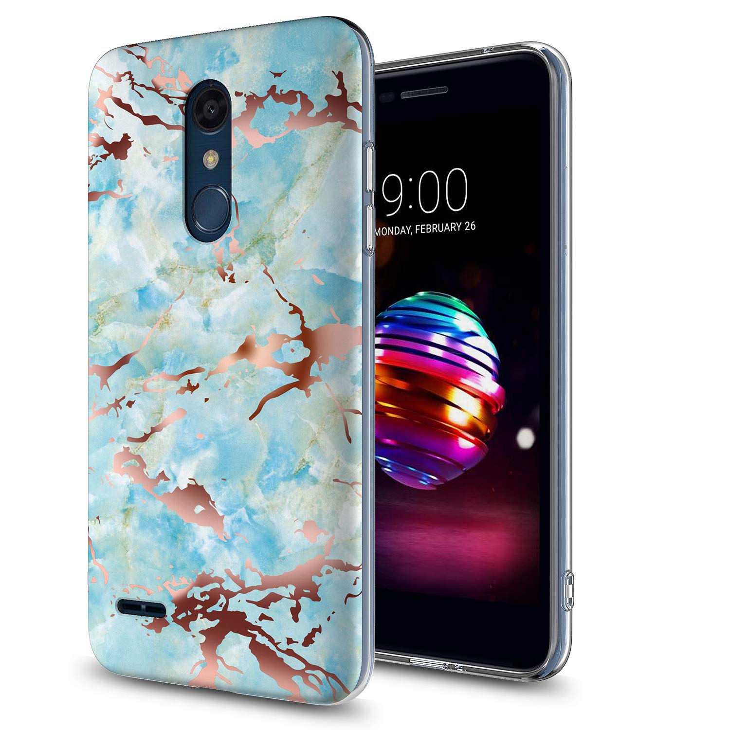 Best Lg K20 Plus Wallet Case With Bling