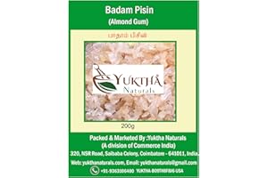 Yuktha Naturals Badam Pisin - Badam Gum - Almond Gum - 200g