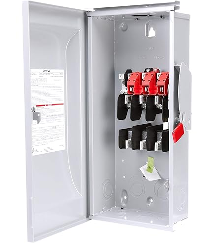 Siemens HF323N 100-Amp 3 Pole 240-volt 4 Wire Fused Heavy